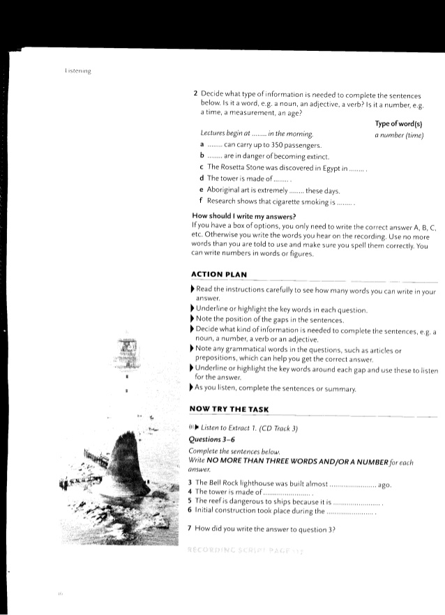 action plan for ielts pdf